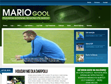 Tablet Screenshot of mariogool.pl